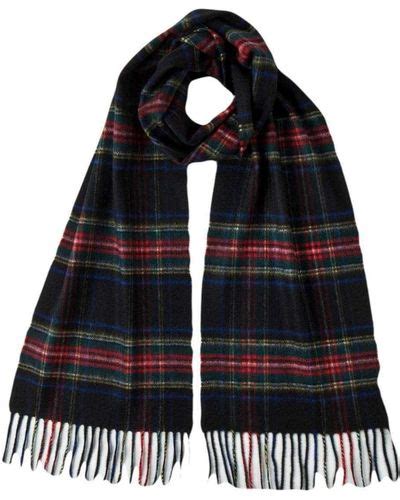 Black Johnstons Of Elgin Scarves And Mufflers For Women Lyst