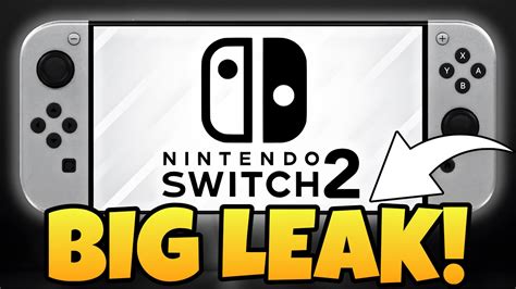 Big New Nintendo Switch 2 Leak Just Appeared Youtube