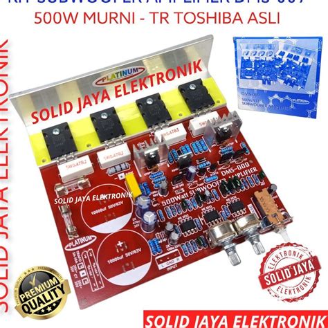 Jual Harga Termuraah Kit Power Subwoofer W Dms Dms