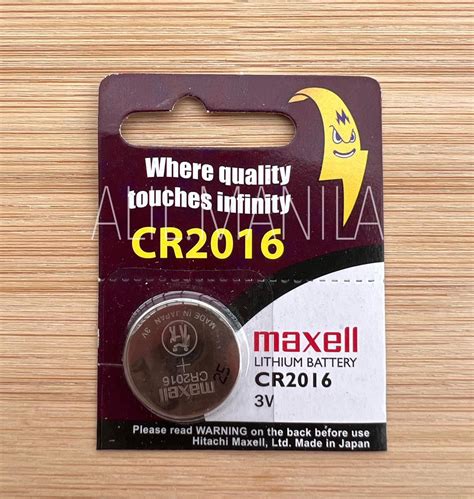 CR1616 CR1620 CR1632 CR2032 CR2016 CR1216 CR2025 MAXELL BATTERY LITHIUM