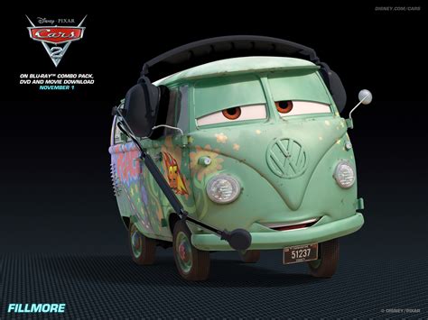 Fillmore Disney Pixar Cars 2 Wallpaper 28104499 Fanpop