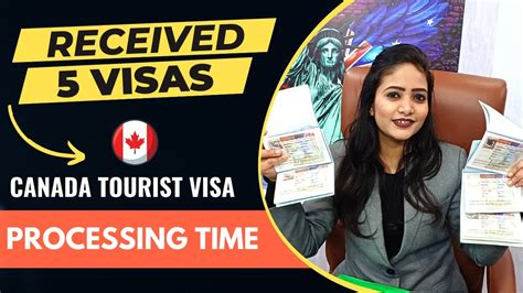 Received 5 Visas Canada Tourist Visa Canada Visa Updates 2023