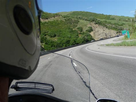 Skid And Sandy On The Road Topaz Lake Nevada To Evanston Wyoming