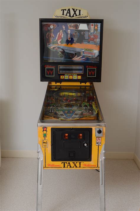 Retro 1988 Williams Taxi Pinball Machine Ebth