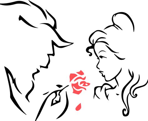 Png Belle Beauty And Beast Clipart Beauty Beast Svg I Inspire