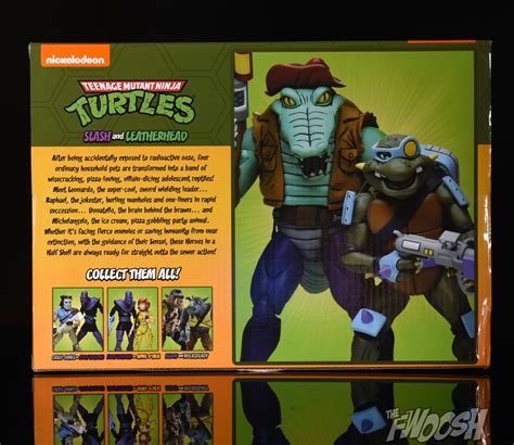 Fwoosh First Look: NECA TMNT Slash and Leatherhead – Fwoosh