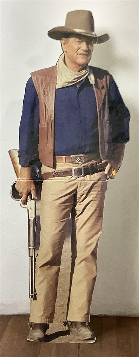 Sold Price Vintage John Wayne Life Size Cutout Stand Up February 6