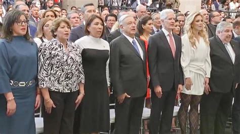 Amlo Presente En El Sexto Informe De Gobierno De Alfredo Del Mazo