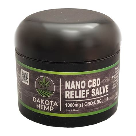 Cbd Body Salve 1000mg Hemp Relief Salve 2 Oz Dakota Hemp