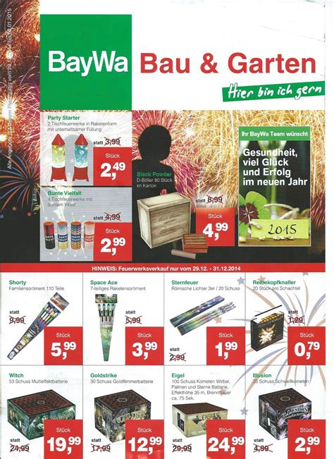 Baywa Bau Garten Hhg Feuerwerk Net Forum