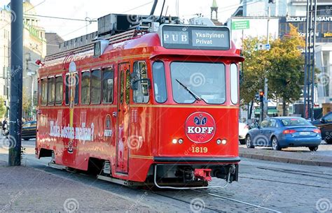 The Helsinki Trams Editorial Stock Photo Image Of Passenger 60455133