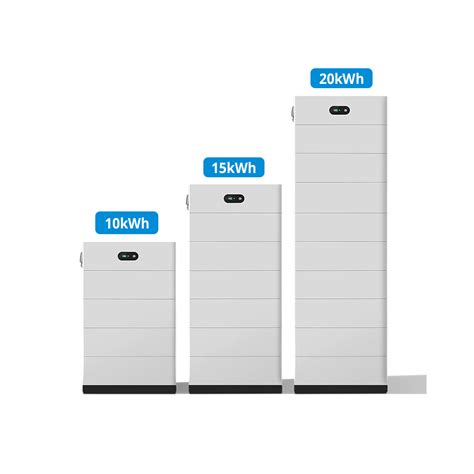 HV Stackable Battery 10kWh 15kWh 20kWh High Voltage Lithium Ion Battery