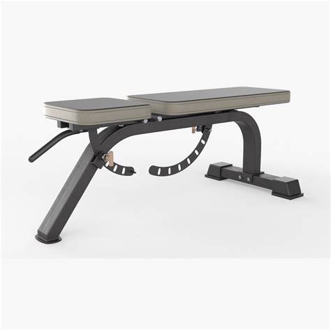 Adjustable Weight Flat Bench 01 3D model - Download Sports Equipment on ...