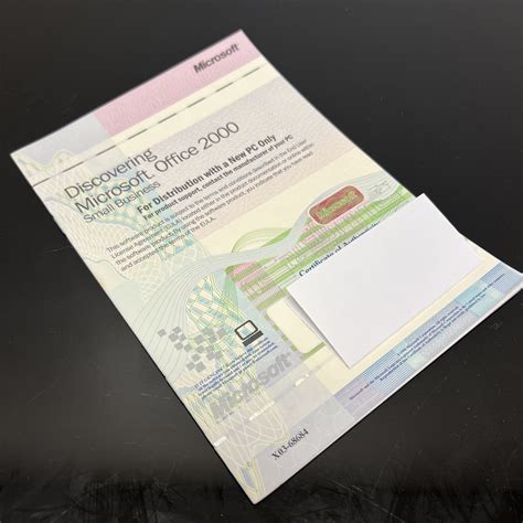 Used Discovering Microsoft Office 2000 Small Business-Opened - UBB.threads