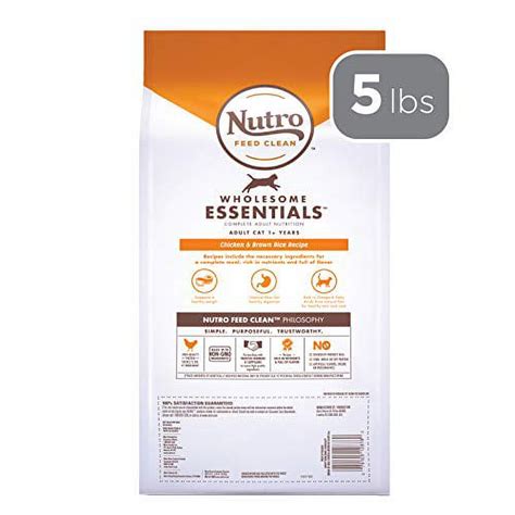 Nutro Wholesome Essentials Natural Indoor Cat Chicken And Brown Rice Dry