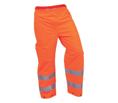 Bison Hi Viz Stamina Taped Bib Overtrouser All Guard Safety