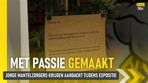 Jonge Mantelzorgers Krijgen Aandacht Tijdens Expositie Met Passie