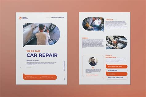 Car Repair Flyer Templates Ksioks