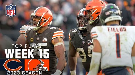 Cleveland Browns Top Plays Vs Chicago Bears 2023 Regular Season Week