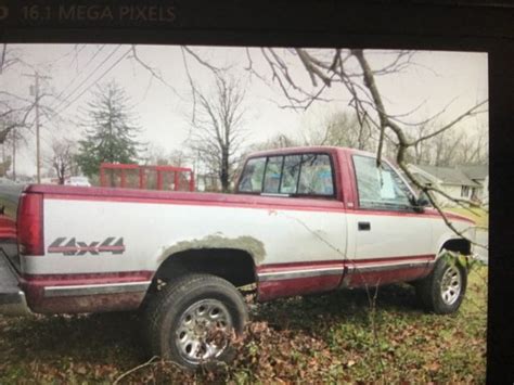 1989 Chevy K1500 Truck For Sale Chevrolet Ck Pickup 1500 1989 For