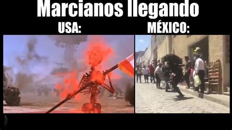 Llegan Los Marcianos Meme YouTube