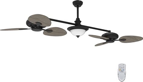 Ovlaim Inch Double Ceiling Fan Oil Rubbed Indoor Ceiling Fan With