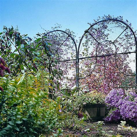 Georgian Round Top Garden Screen Garden Screens Agriframes Agriframes Uk