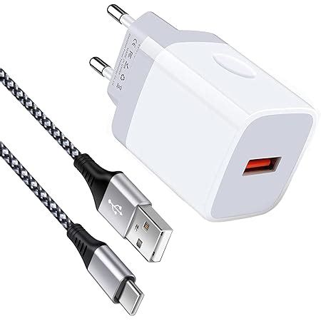 Usb Ladeger T Stecker Schnellladeger T Netzteil Mit Nylon Usb C