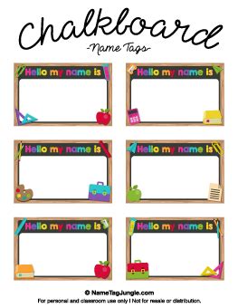 Free Name Tag Templates | Page 2