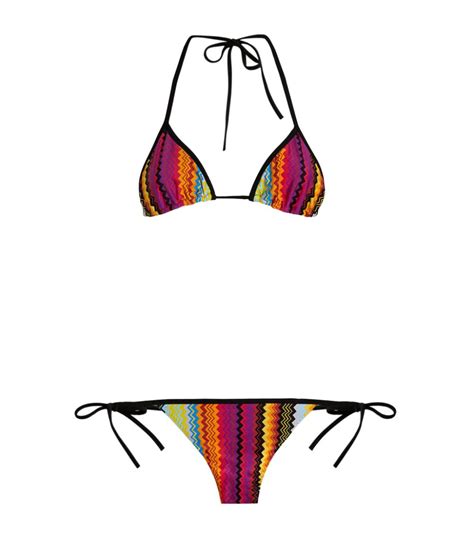 Womens Missoni Multi Zigzag Bikini Harrods CountryCode