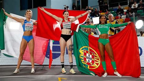 Patrícia Mamona conquista medalha de bronze nos Europeus de pista