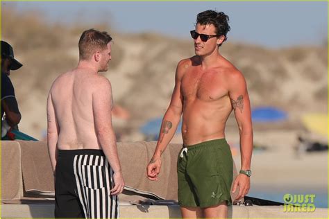 Shawn Mendes Enjoys Sun Kissed Ibiza Vacation With Friends See The