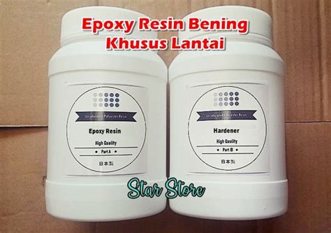 Jual Paket Epoxy Floor Resin Import Japan Kg Hardener Gr Khusus