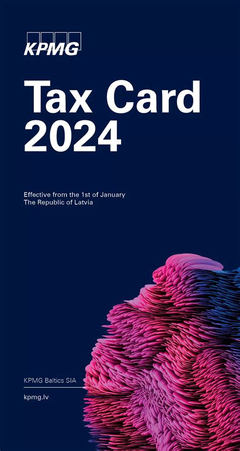 Tax Card 2024 Kpmg Latvia