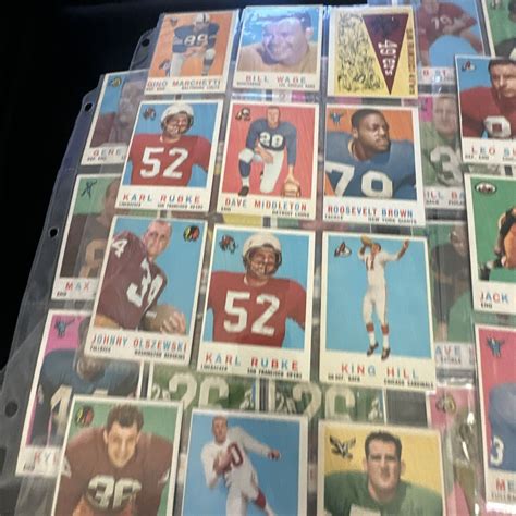 Topps Football Partial Set Many Hofs Some Duplicates See Pics And