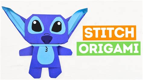 Como Fazer Stitch De Papel - Cómo hacer Stitch de papel fácil de hacer - Manualidades Play