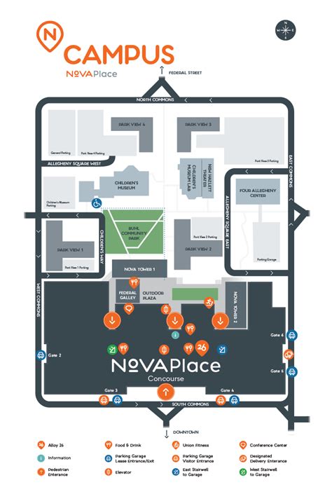 Nova Place Campus Maps Nova Place