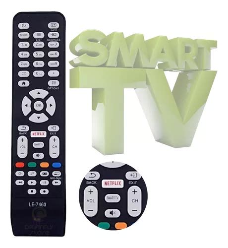 Controle Remoto Para Tv Compatível Tv Aoc Netflix Smart Tv MercadoLivre