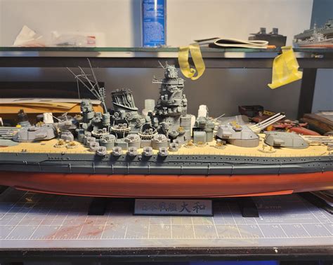 Wip 1350 Tamiya Premium Yamato 8 Months 13 Large Sheets Of