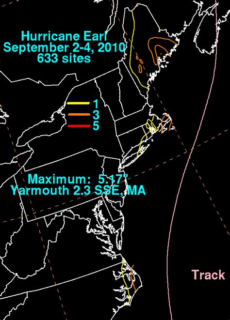 Hurricane Earl - August 20-September 4, 2010