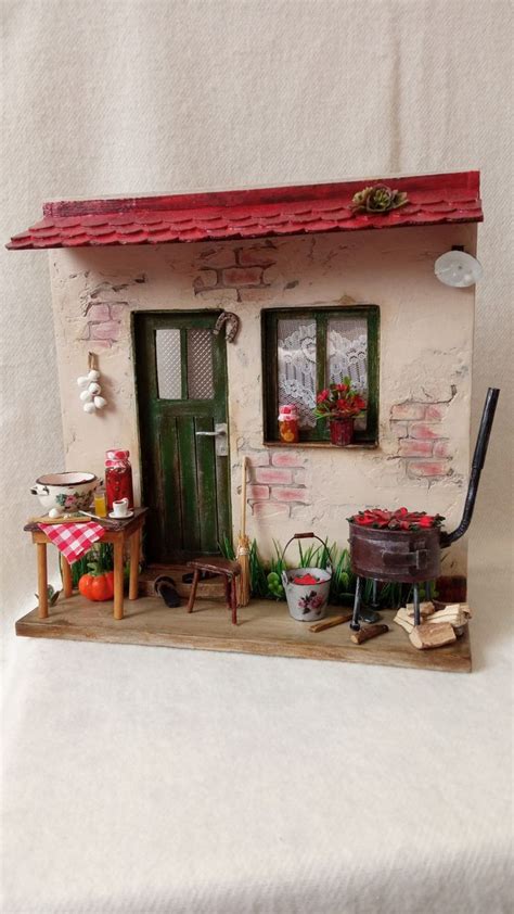 Pin By Patricia Kircher On Miniatures In 2024 Miniature Houses Diy