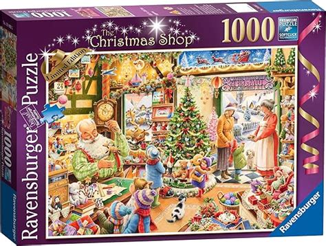 Ravensburger 2012 Limited Edition The Christmas Shop Jigsaw Puzzle 1000 Pieces Uk