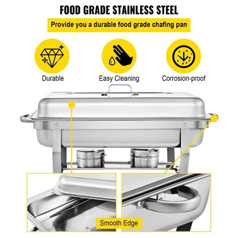 Best Stainless Steel Chafing Dish Set VEVOR Blog