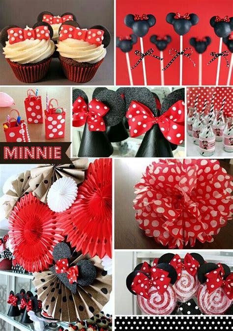 Mickey Themed Birthday Minnie Mouse Birthday Decorations Minnie