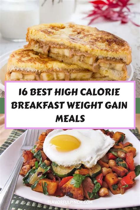 Best High Calorie Breakfast Weight Gain Meals In Weight Gain