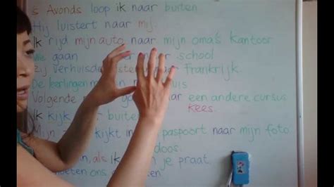 LEARN DUTCH LANGUAGE NETHERLANDS IN ENGLISH 30 NAAR PREPOSITION