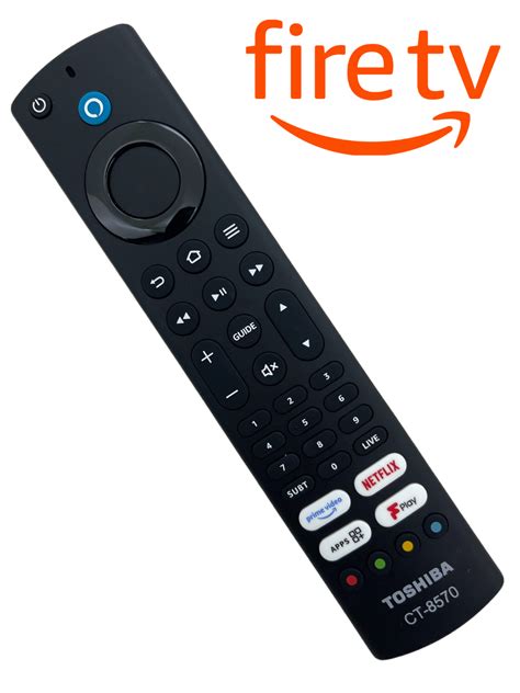 Genuine Toshiba Ct Fire Tv Edition Alexa Voice Remote Control With