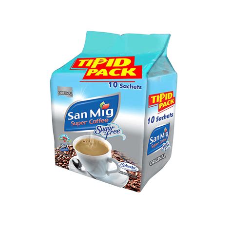 San Mig Coffee Original Sugar Free Tp 7gx10s Citimart