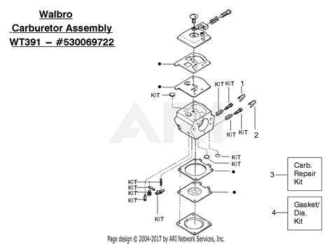 Carburetor Poulan Pro Fuel Line Diagram