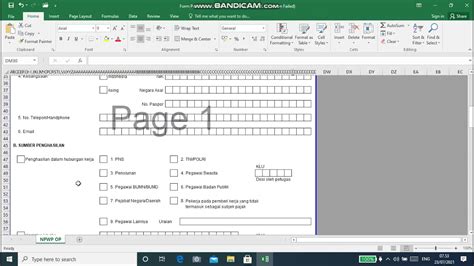 Cara Mengisi Formulir Permohonan Npwp Terbaru Youtube